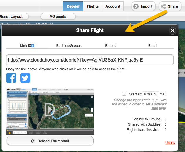 Share Dialog